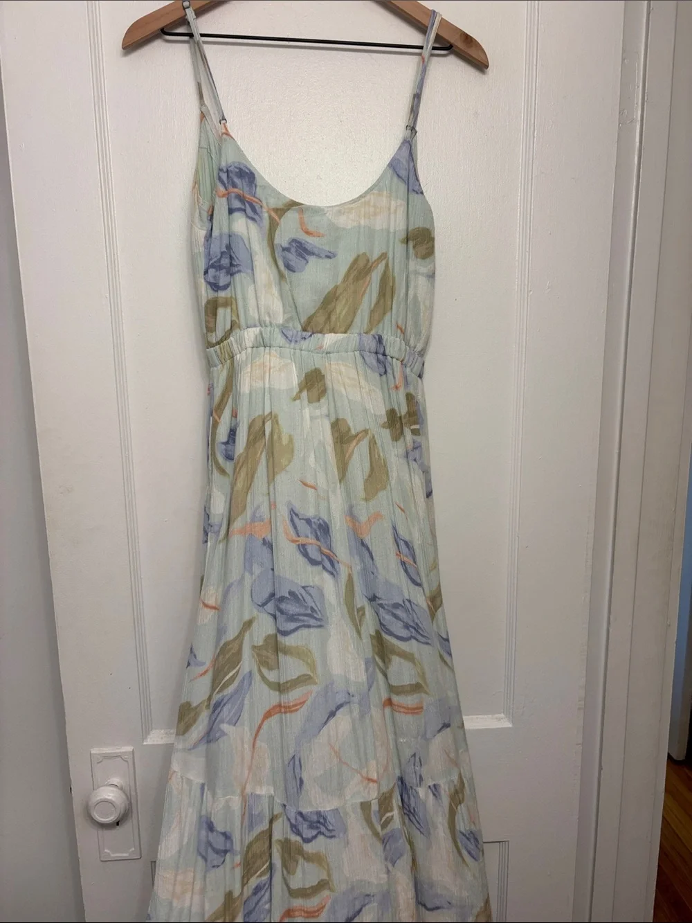 Abercrombie & Fitch Pastel Floral Maxi Dress
